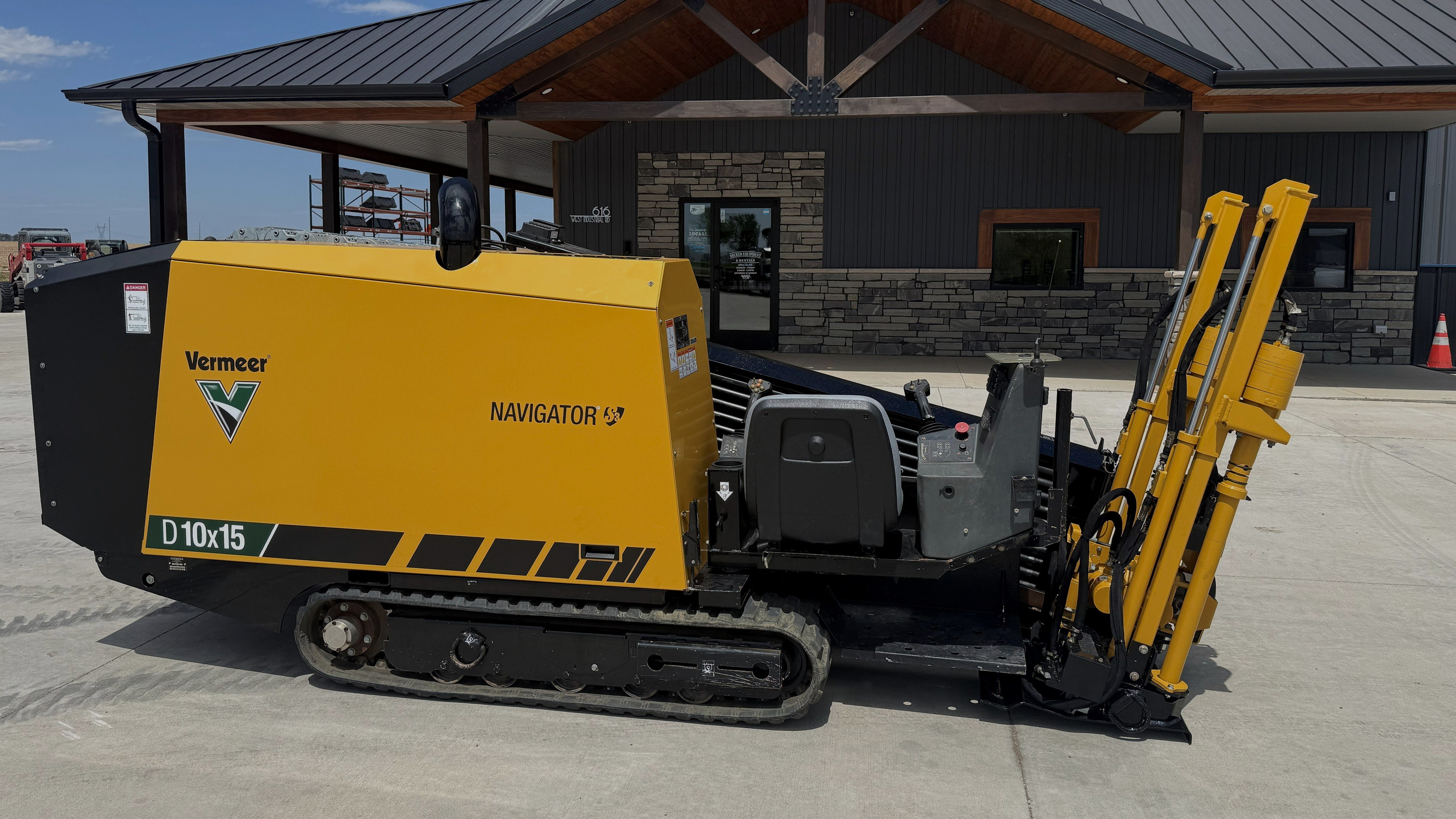 Forestry equipment at work