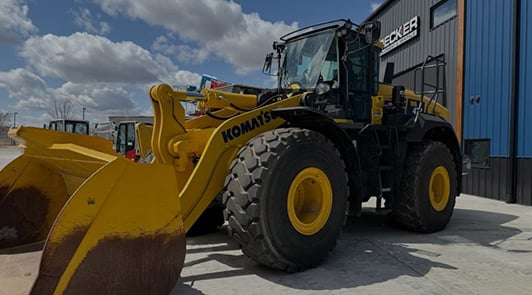 Forestry equipment at work